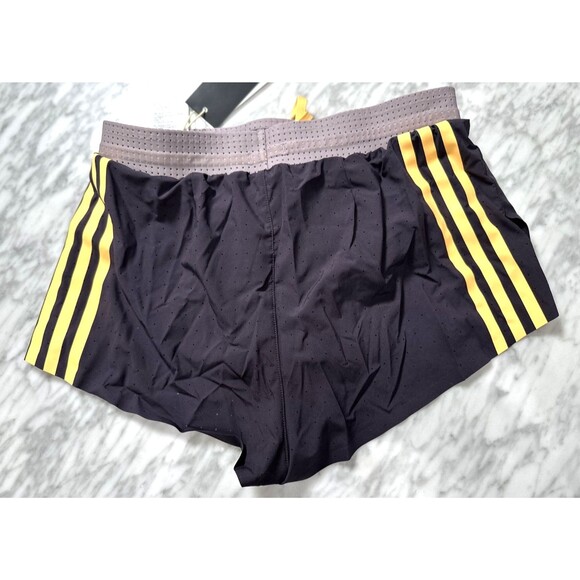 Adidas 2024 Pro Elite Team Running Shorts Aurora Black Mens S Small IN1123 NEW - Picture 6 of 7